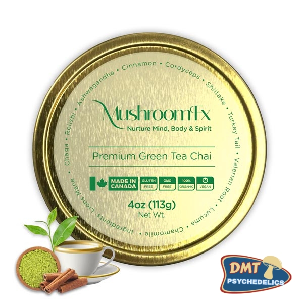 Premium Green Tea – 7 Mushrooms – MushroomFx – 20 Servings - Image 2